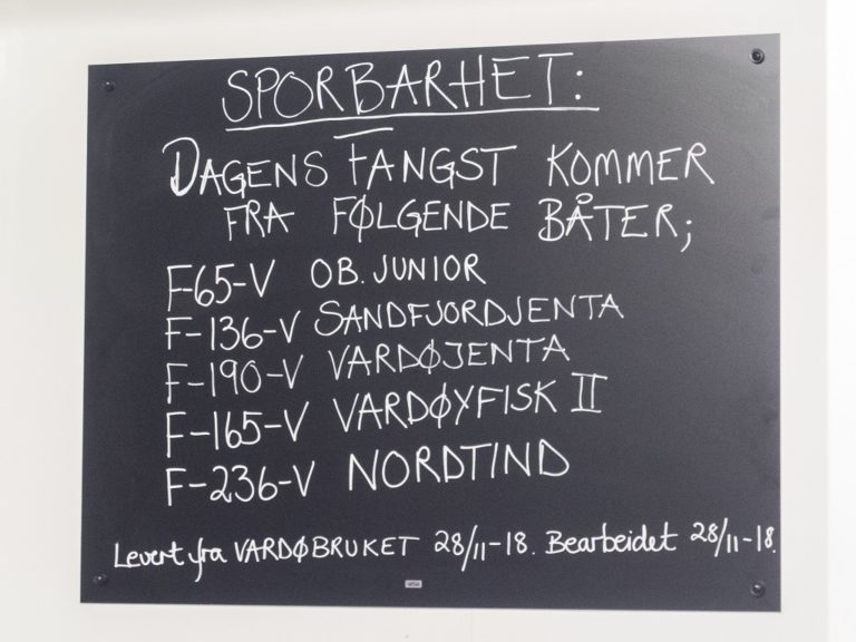 Dagens fangst kvalitet